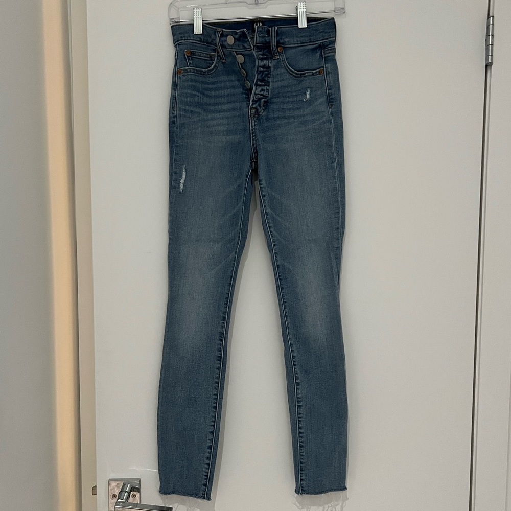 Gap True Skinny Light Denim Jeans